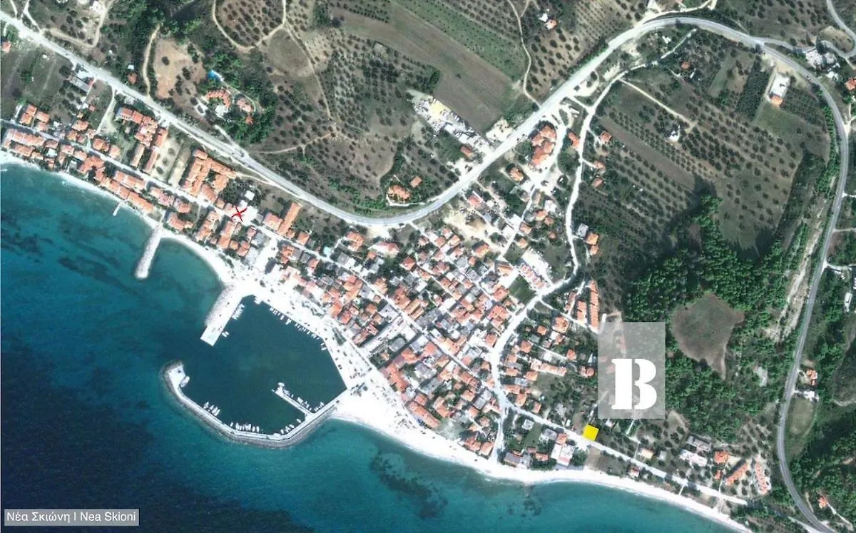 Holiday home Greek House With Seaview,Parking And Yard With Bbq Villa Nea Skioni