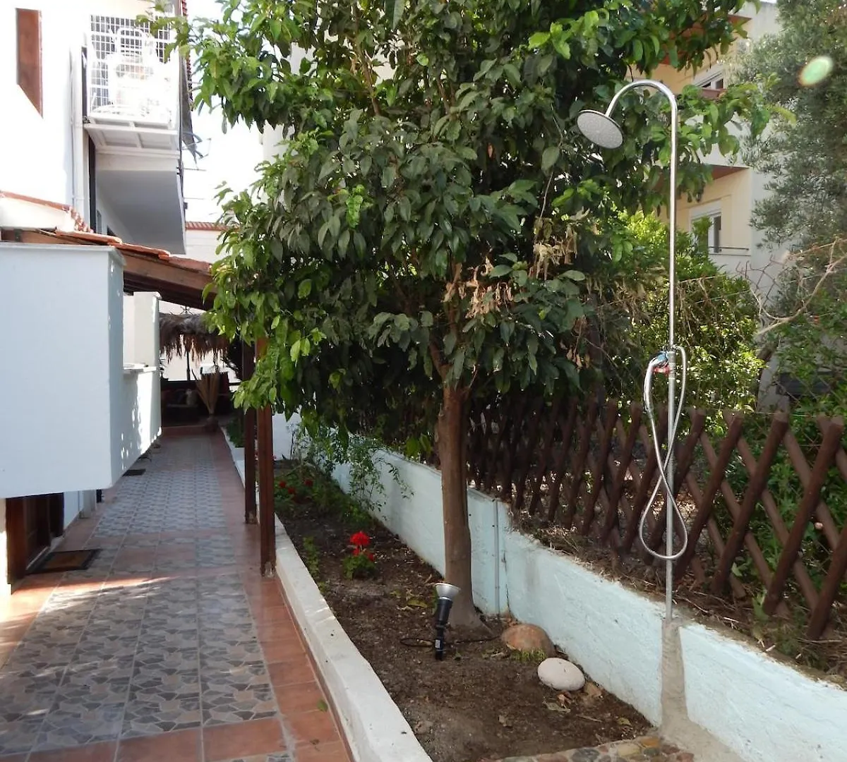 Greek House With Seaview,Parking And Yard With Bbq Villa Nea Skioni Greece